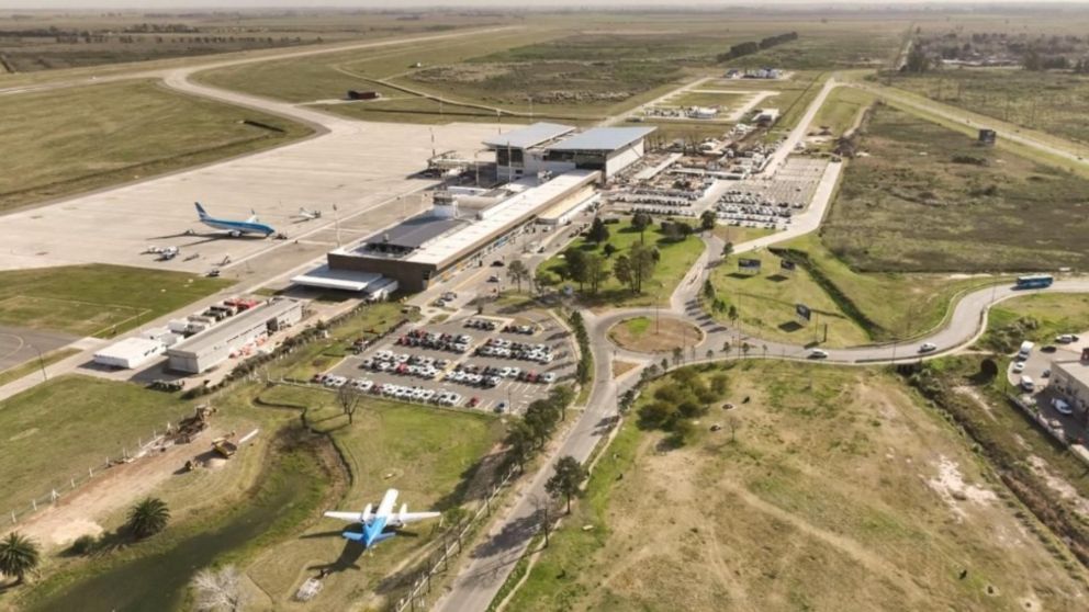 El aeropuerto internacional de Rosario (Gentileza InfoFunes).
