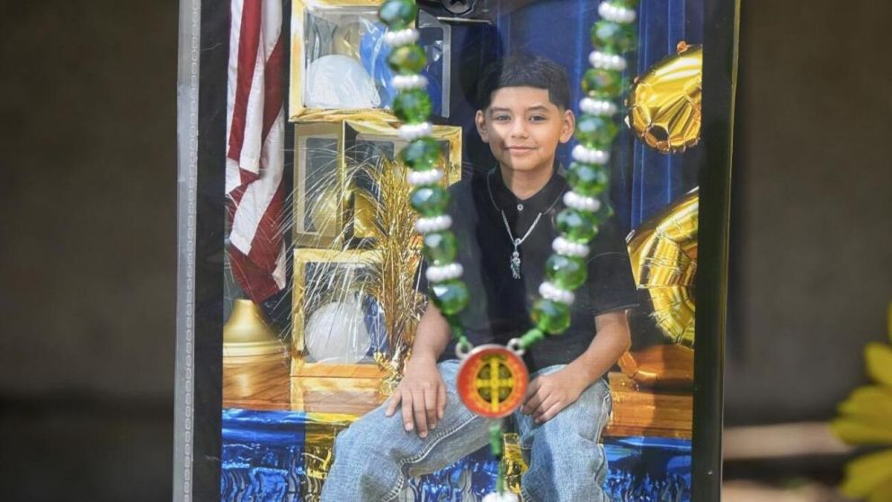 Julián Guzmán, el nene de 11 años asesinado de un disparo por un vecino en Houston.