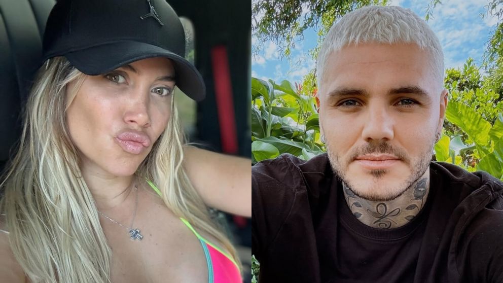 El regreso de Icardi encendió el tablero: Wanda define su próxima jugada. (Foto: Instagram/ @wanda_nara y @mauroicardi).